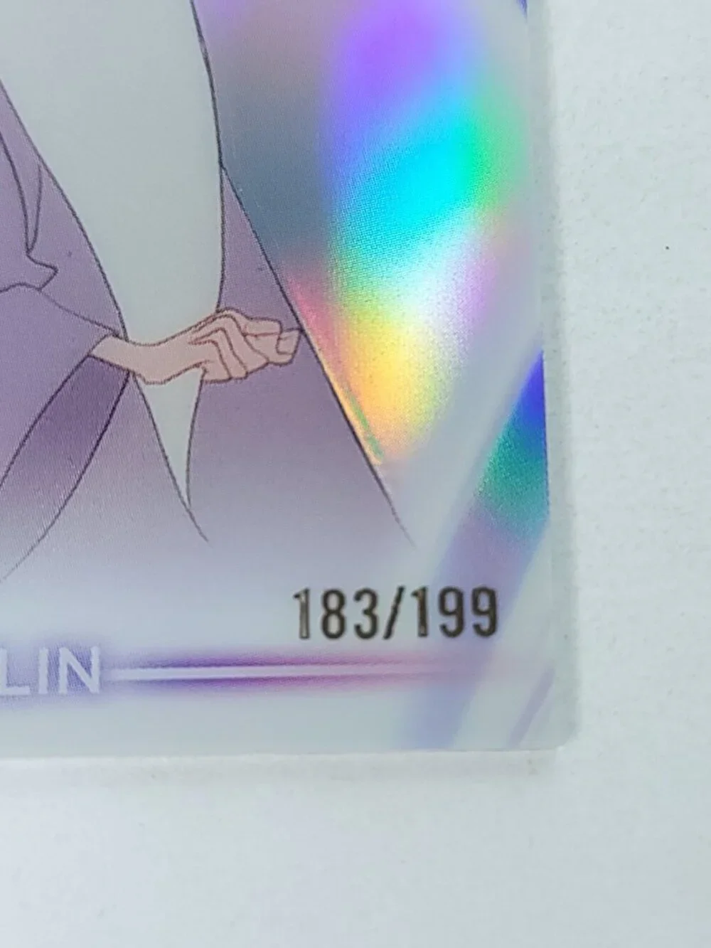 Merlin Topps 2026 Disney Neon Holo Chrome Refractor Limited 183/199 CNE